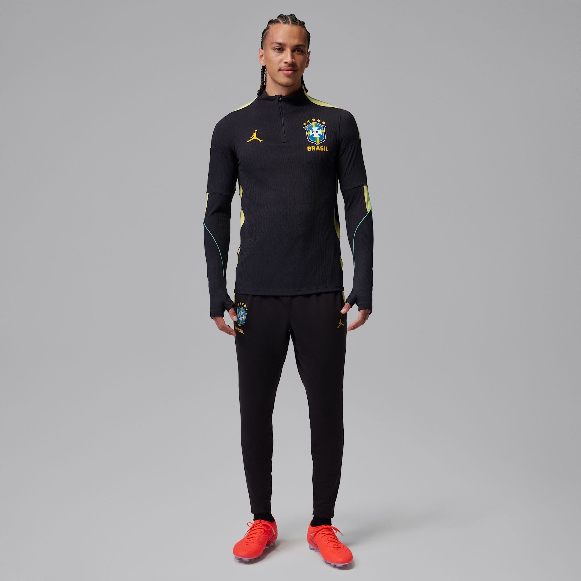 Conjunto de Treino Brasil 2026/27 Preto